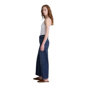 Madewell The Perfect Vintage Wide-Leg Jean Midnight Waters 31 P